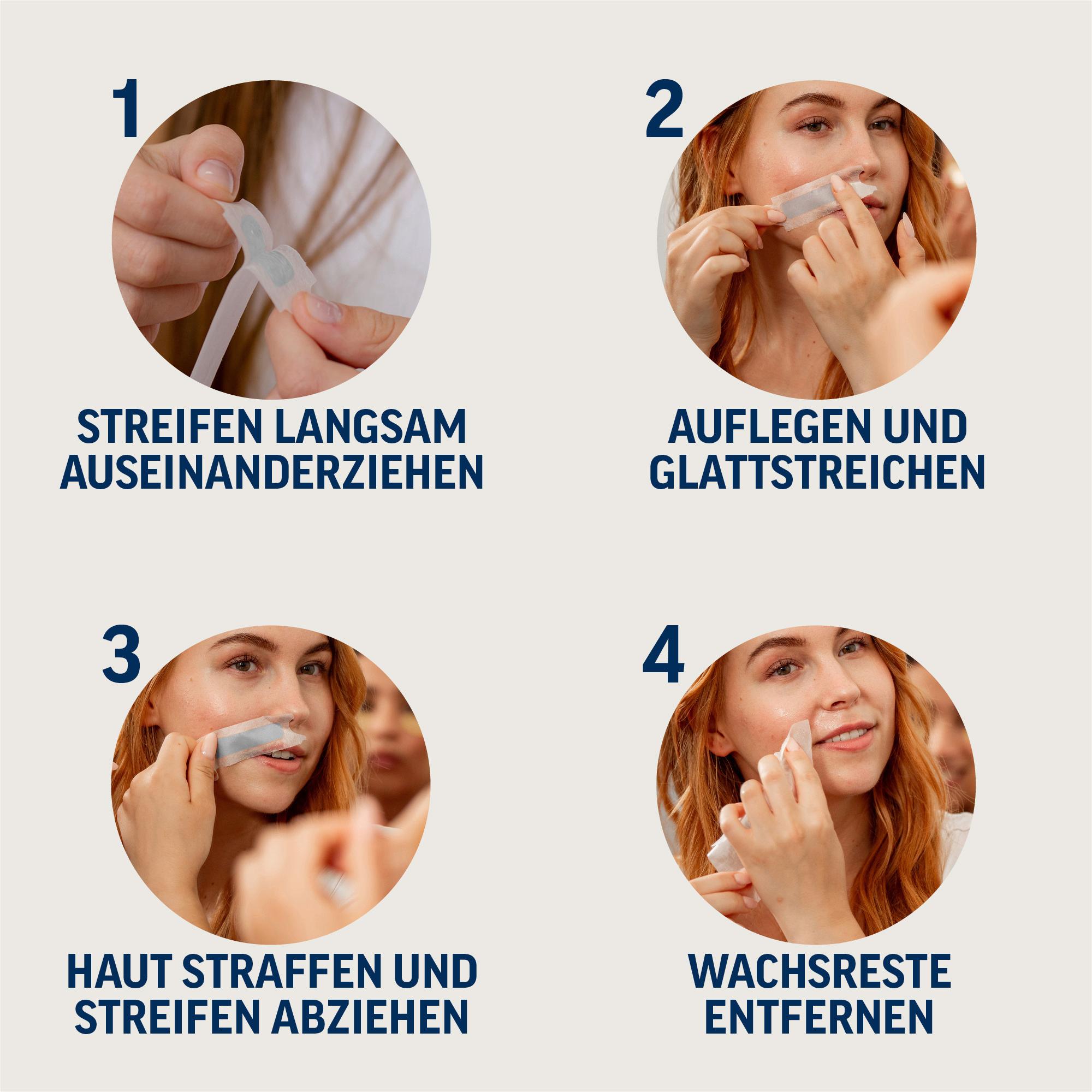 Produktbild Veet Expert Kaltwachsstreifen Gesicht 5 von 9