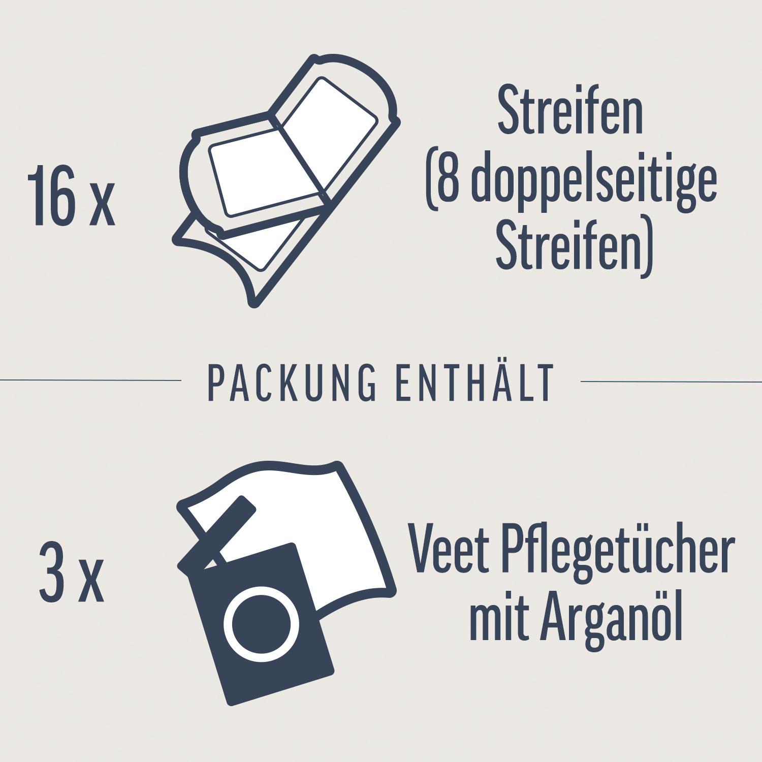 Produktbild Veet Expert Kaltwachssstreifen Bikini und Achseln 3 von 9