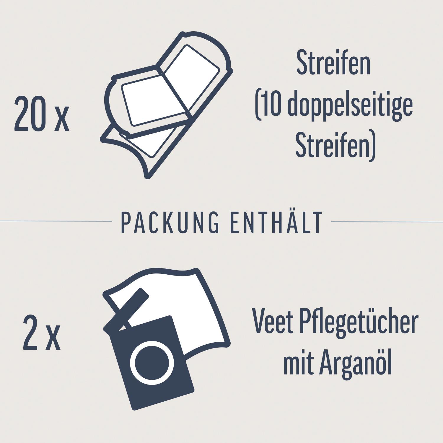 Produktbild Veet Expert Kaltwachsstreifen Beine&Körper 9 von 9