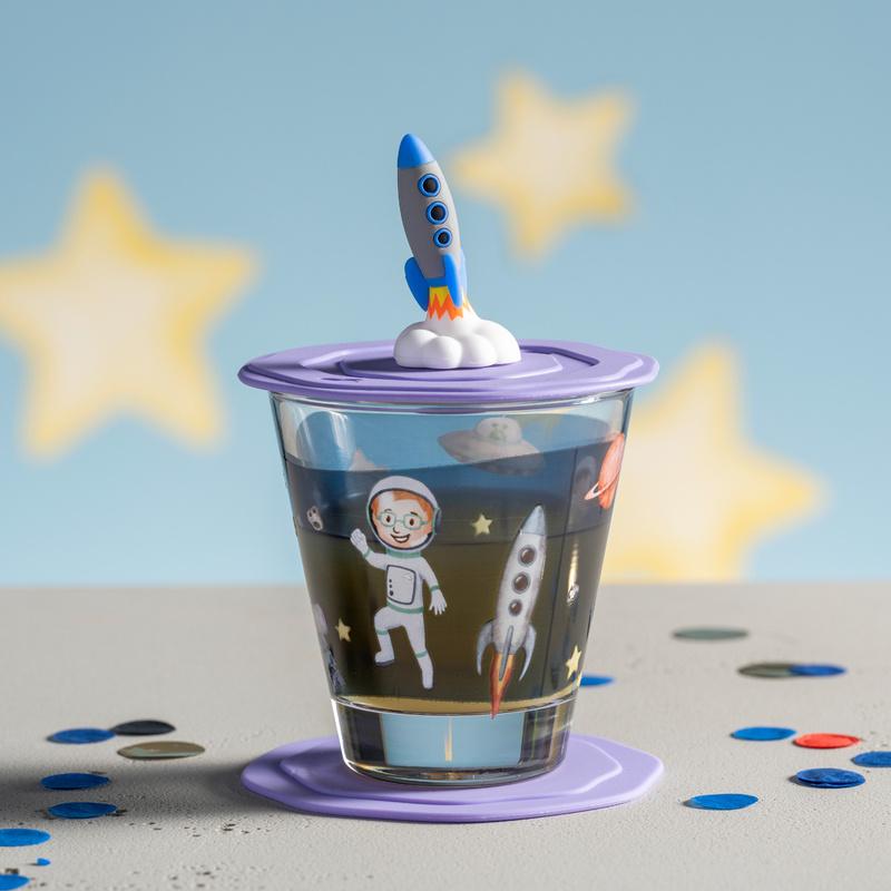 Produktbild LEONARDO Kinder Trinkset Bambini Avventura 3-tlg.Weltall 3 von 3