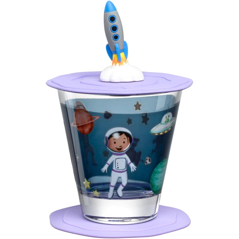 LEONARDO Kinder Trinkset Bambini Avventura 3-tlg.Weltall