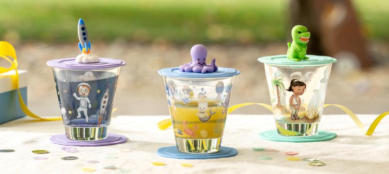 Produktbild LEONARDO Kinder Trinkset Bambini Avventura 3-tlg. Meer 2 von 4