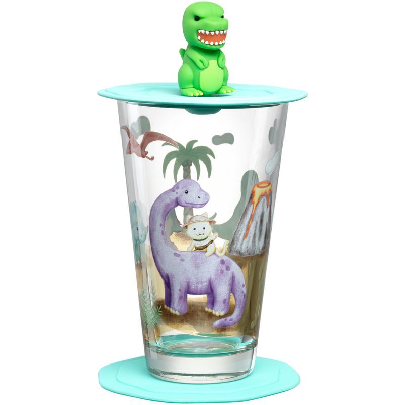 LEONARDO Kinder Trinkset Bambini Avventura 3-tlg. Dino