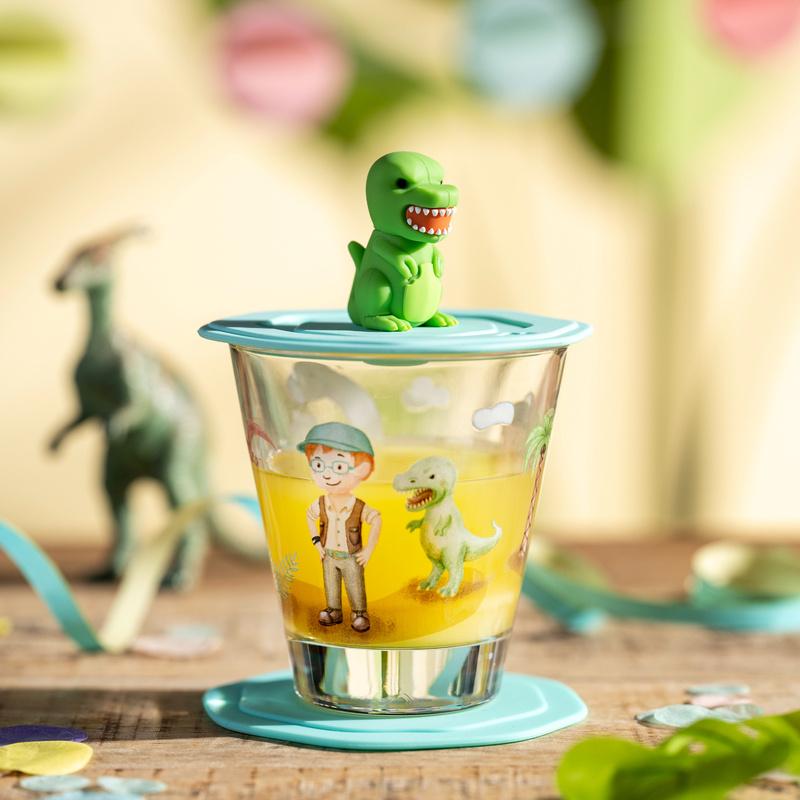 Produktbild LEONARDO Kinder Trinkset Bambini Avventura 3-tlg. Dino 4 von 4