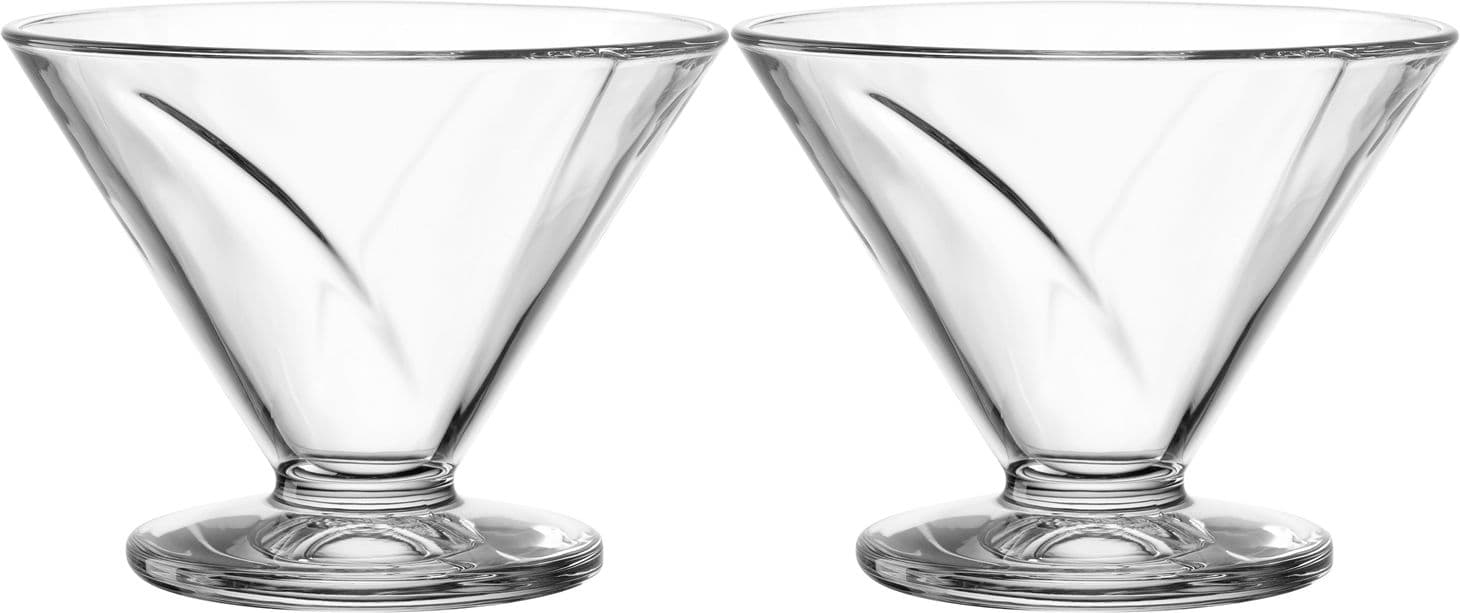 LEONARDO Eisschale Cono 270ml 2er Set