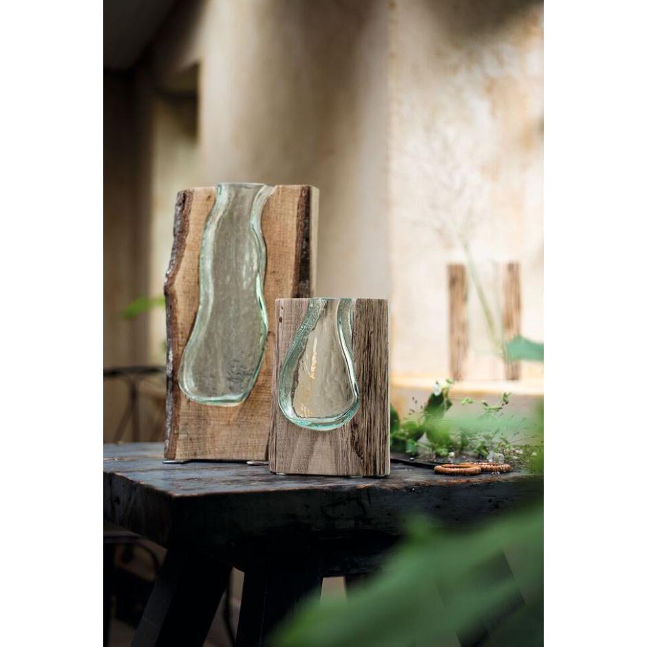 Produktbild LEONARDO Holzvase CASOLARE 20 cm 2 von 2