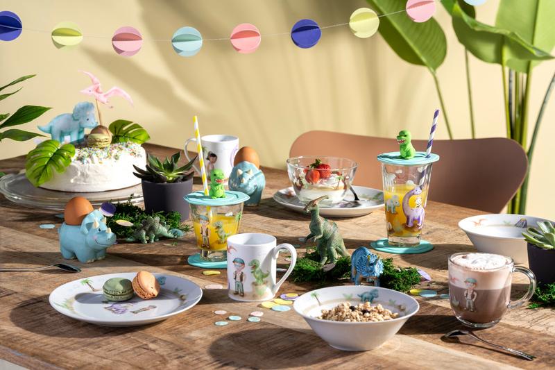 Produktbild LEONARDO Kinder Trinkglas Bambini Avventura L Dino 3 von 3