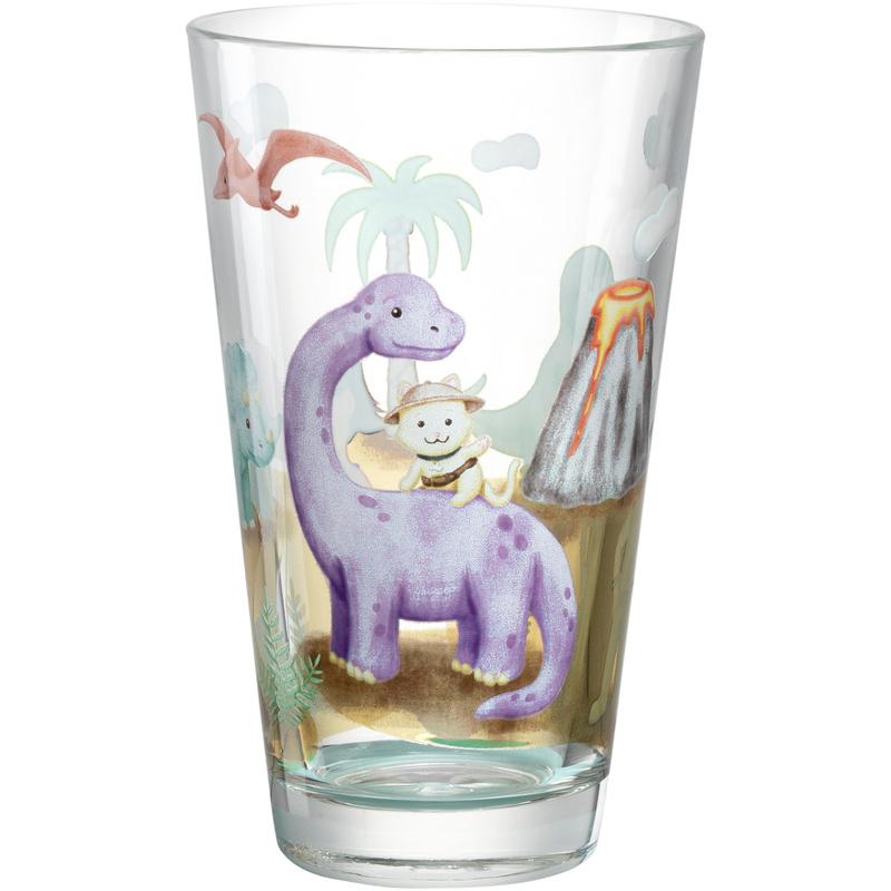 LEONARDO Kinder Trinkglas Bambini Avventura L Dino