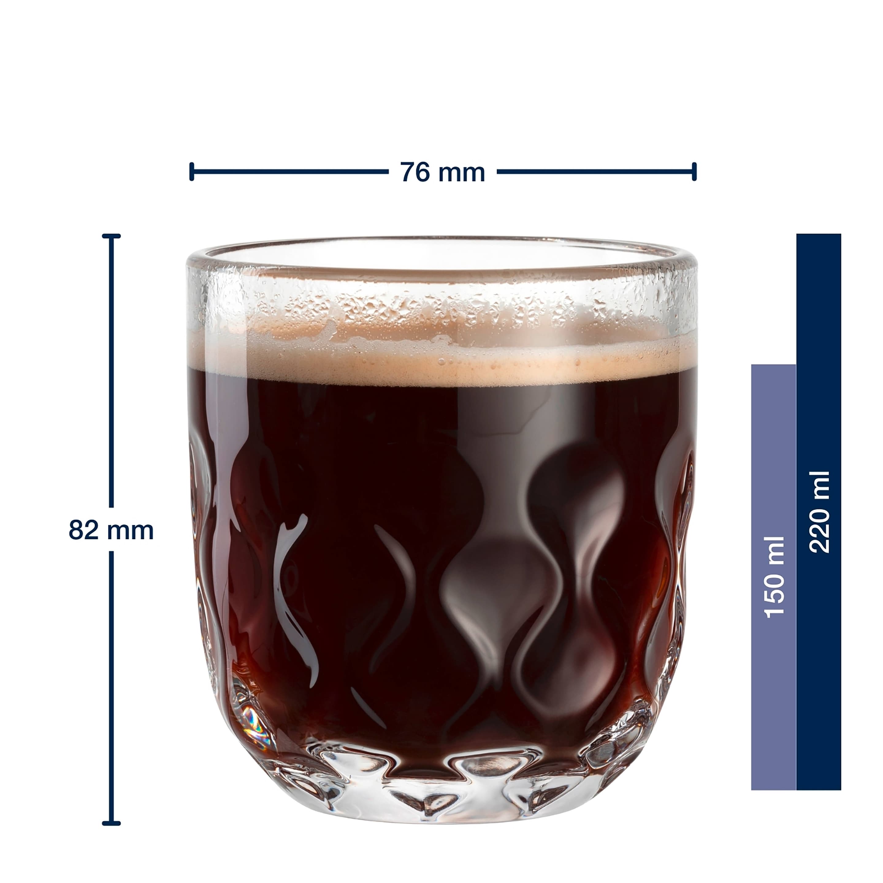 Produktbild LEONARDO Trinkglas Gocce2 220ml 2-tlg. 2 von 4