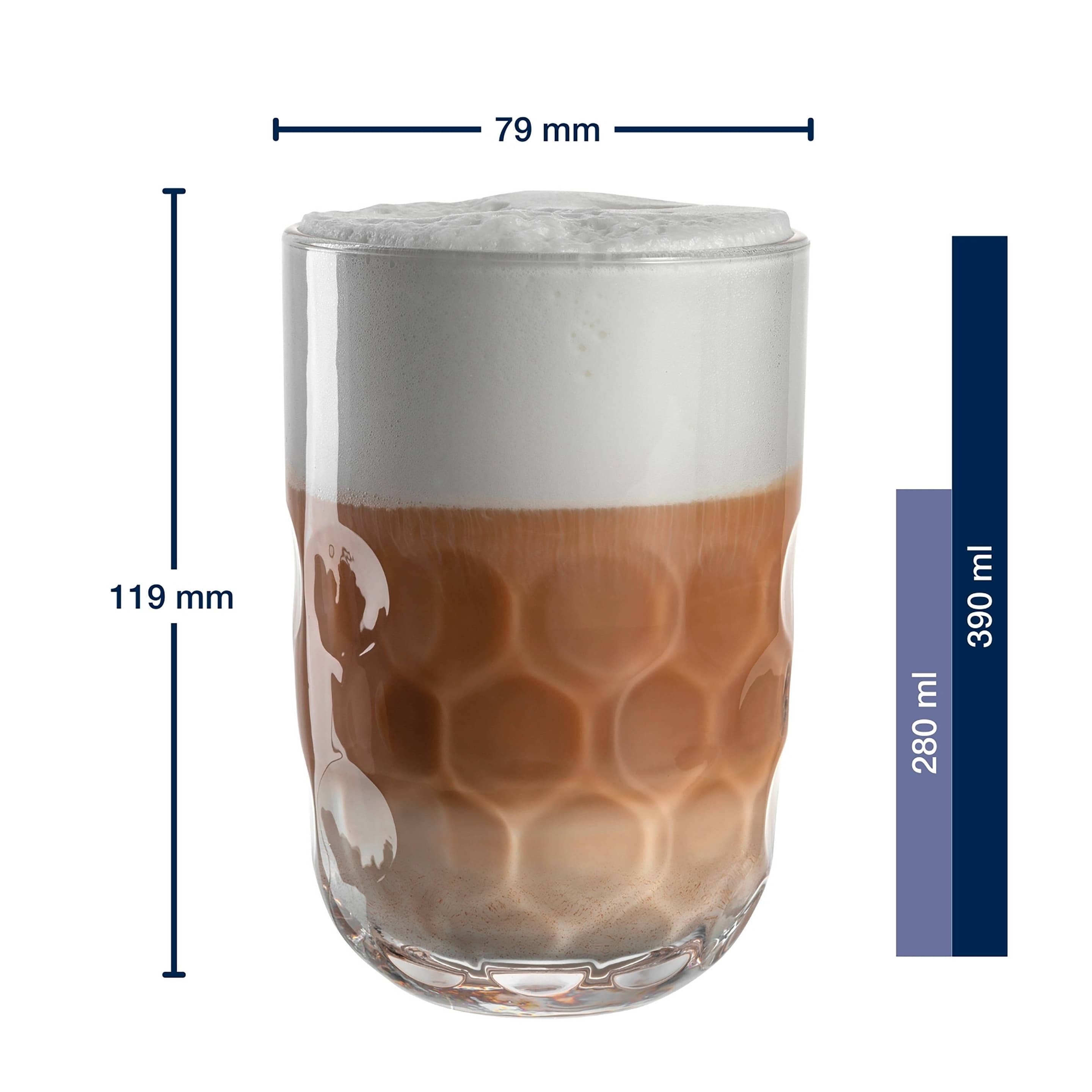 Produktbild LEONARDO Trinkglas Gocce1 390ml 2-tlg. 2 von 3