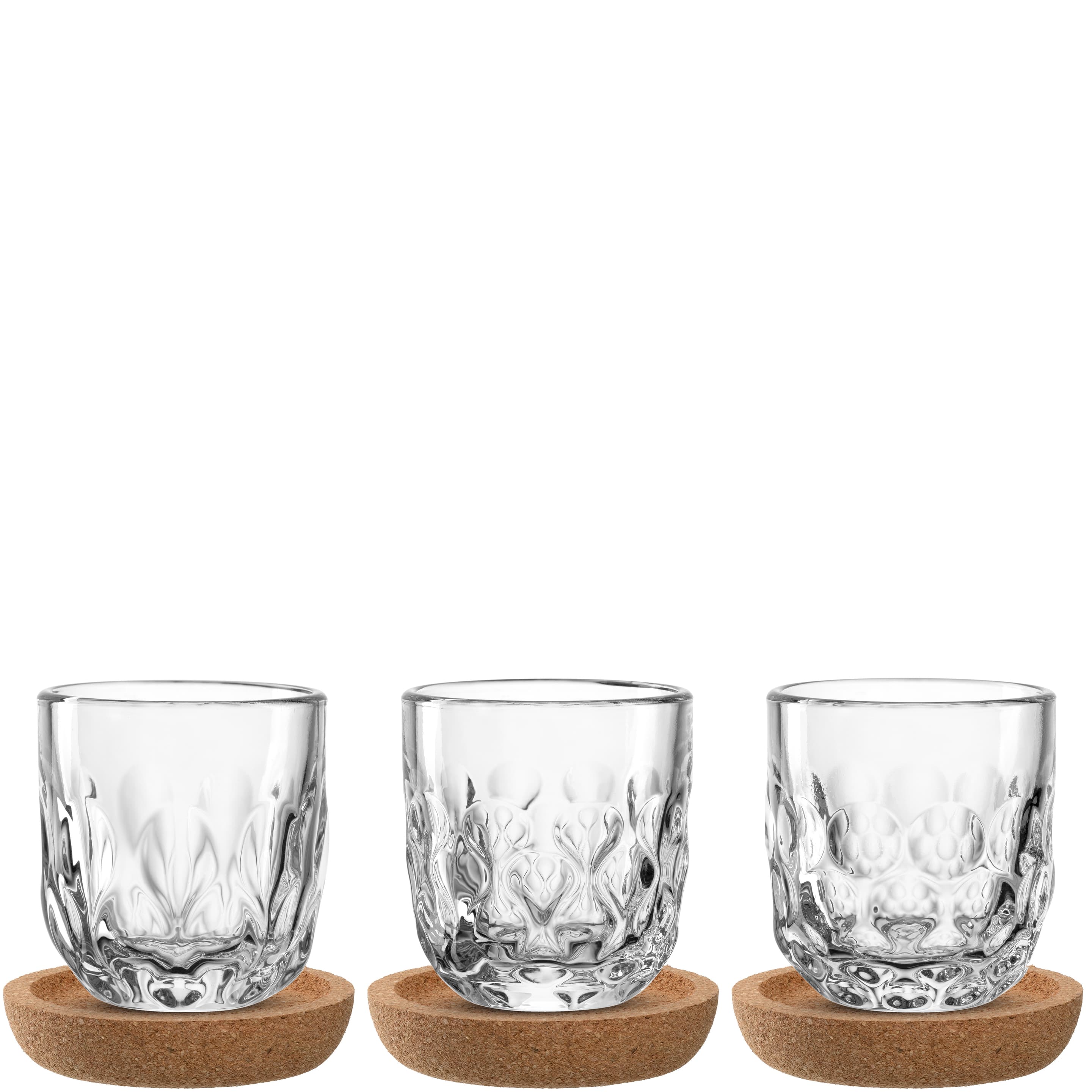 LEONARDO Espresso + Untersetzer Gocce 6-tlg.