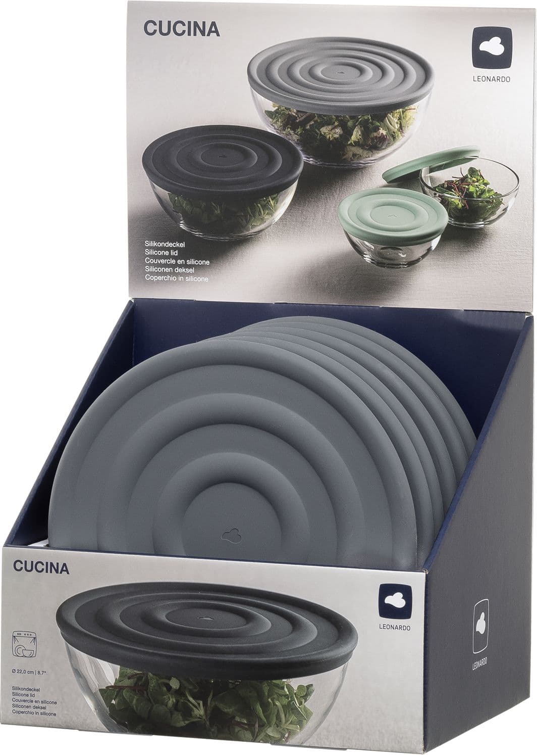LEONARDO Silikondeckel Cucina ø22cm