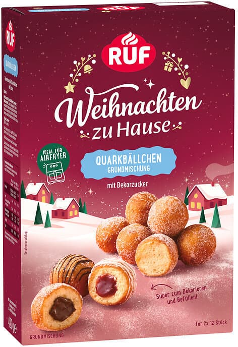 RUF Backmischung Quarkbällchen