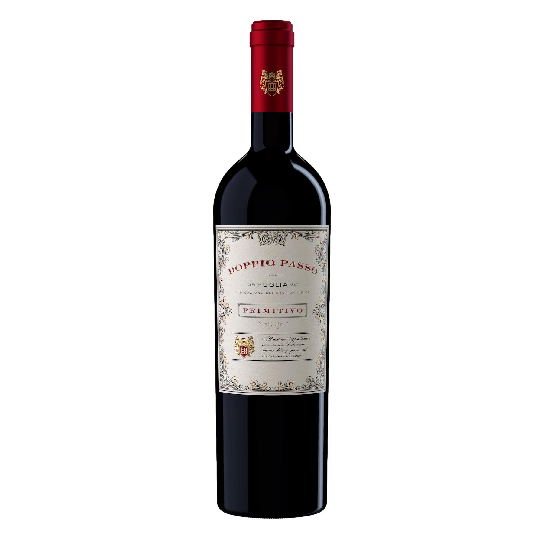 Doppio Passo Rotwein Puglia Primitivo