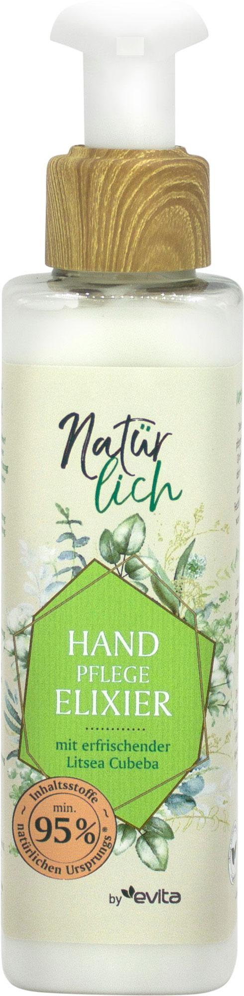 Natürlich by evita Hand Pflege Elixier mit erfrischender Litsea Cubeba