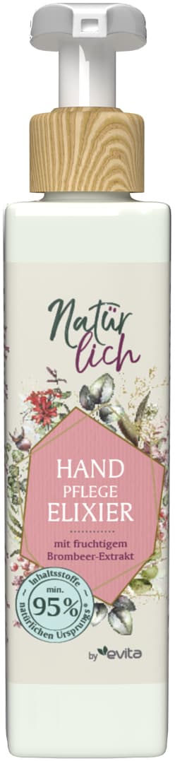 Natürlich by evita Hand Pflege Elixier mit fruchtigem Brombeer-Extrakt