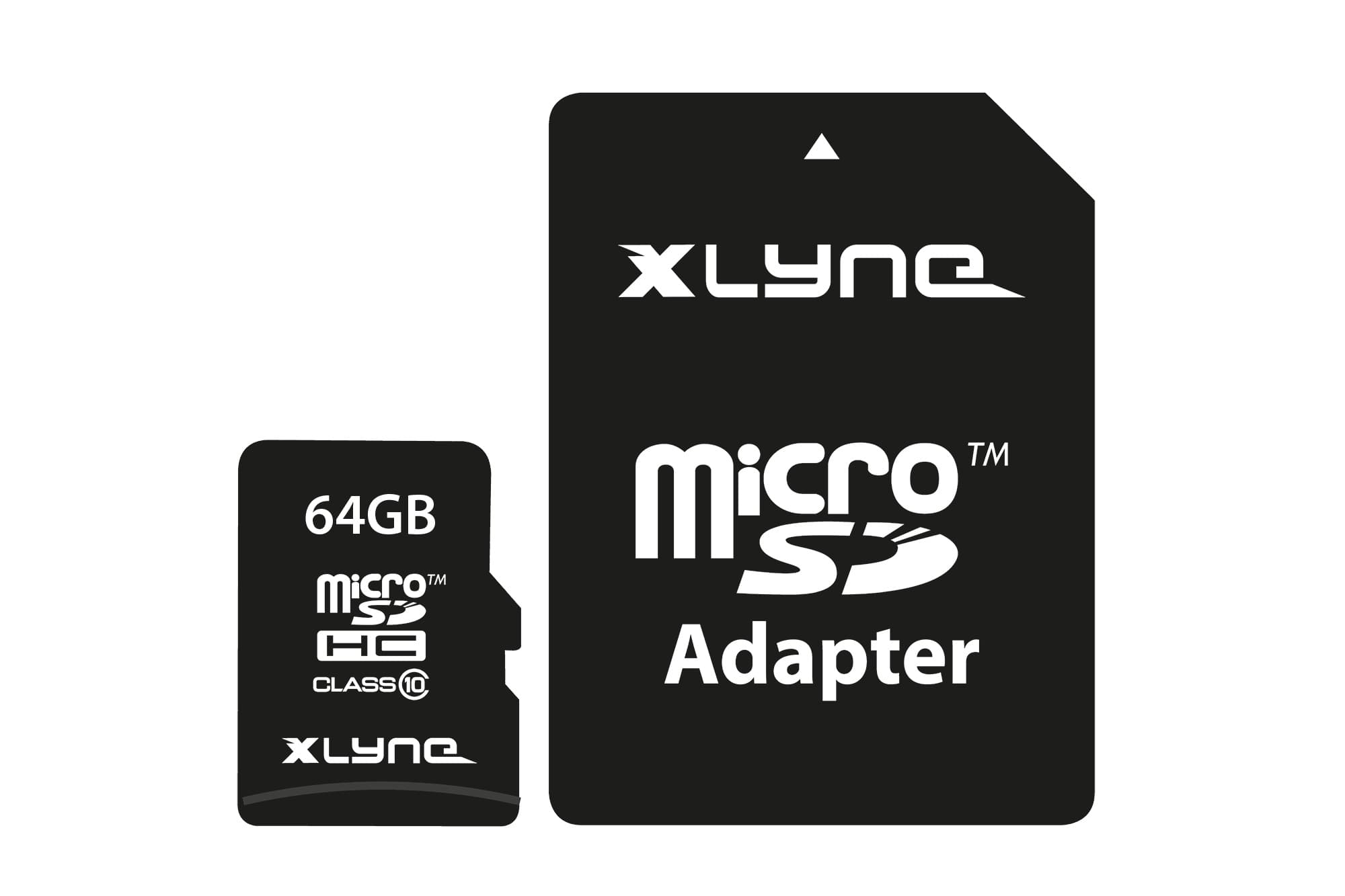 Produktbild XLYNE micro SDHC Card 64GB – Class 10 2 von 2
