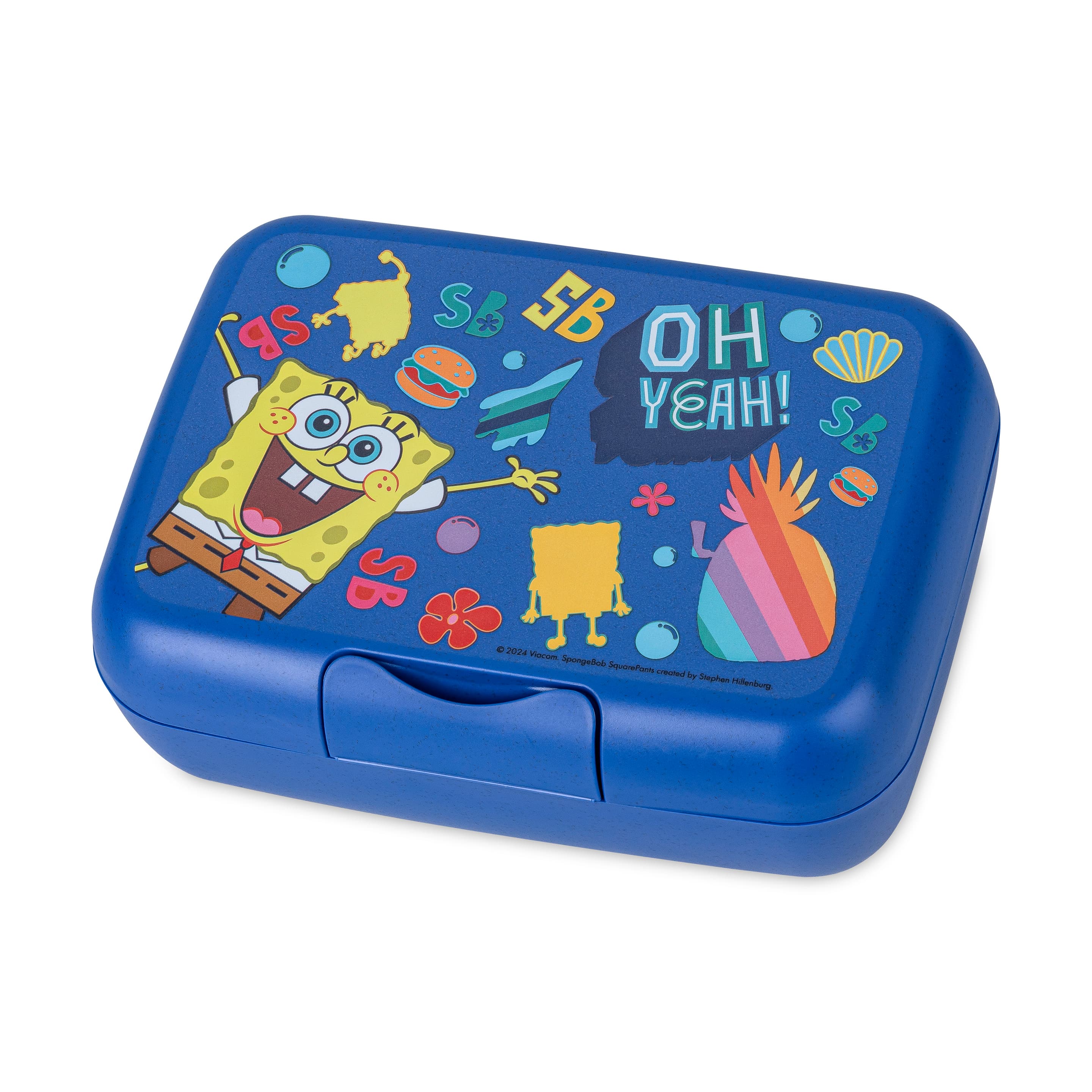 koziol Lunchbox mit Trennschale Candy L Spongebob Schwammkopf