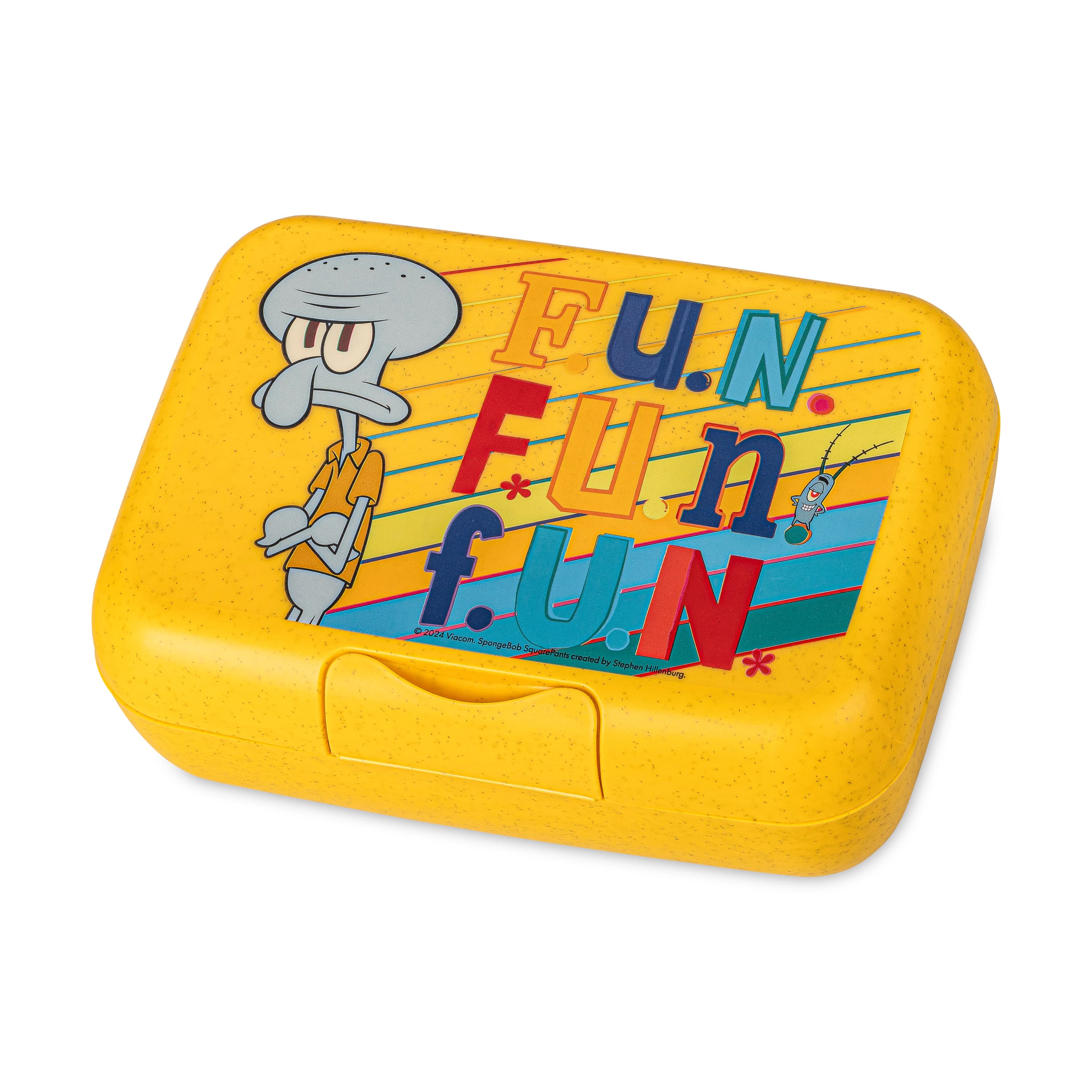 koziol Lunchbox mit Trennschale Candy L Spongebob & Squidward