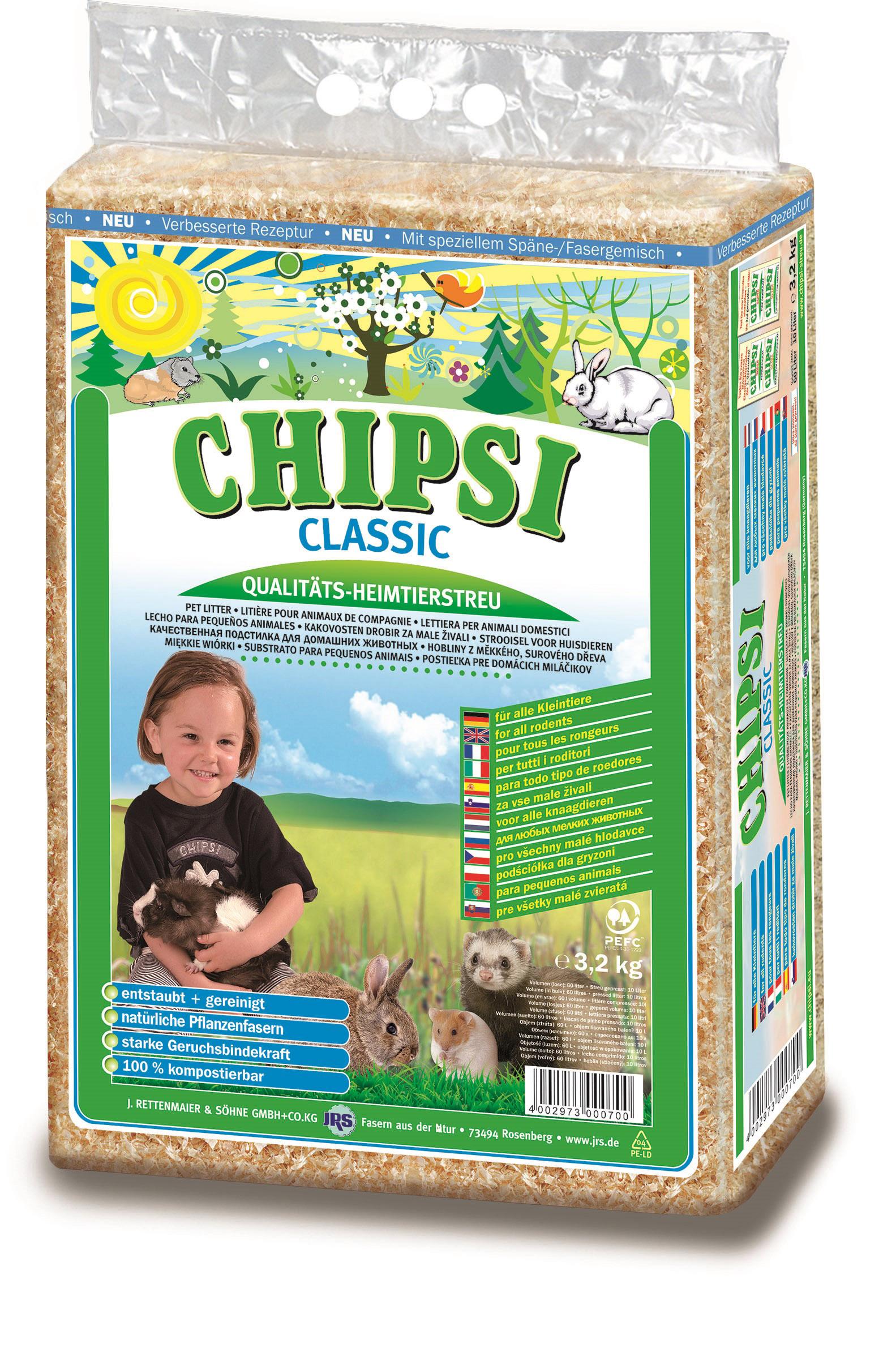 Chipsi Classic Hobelspäne 60l