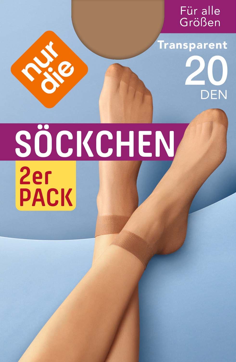 NUR DIE Damen Söckchen 20 DEN