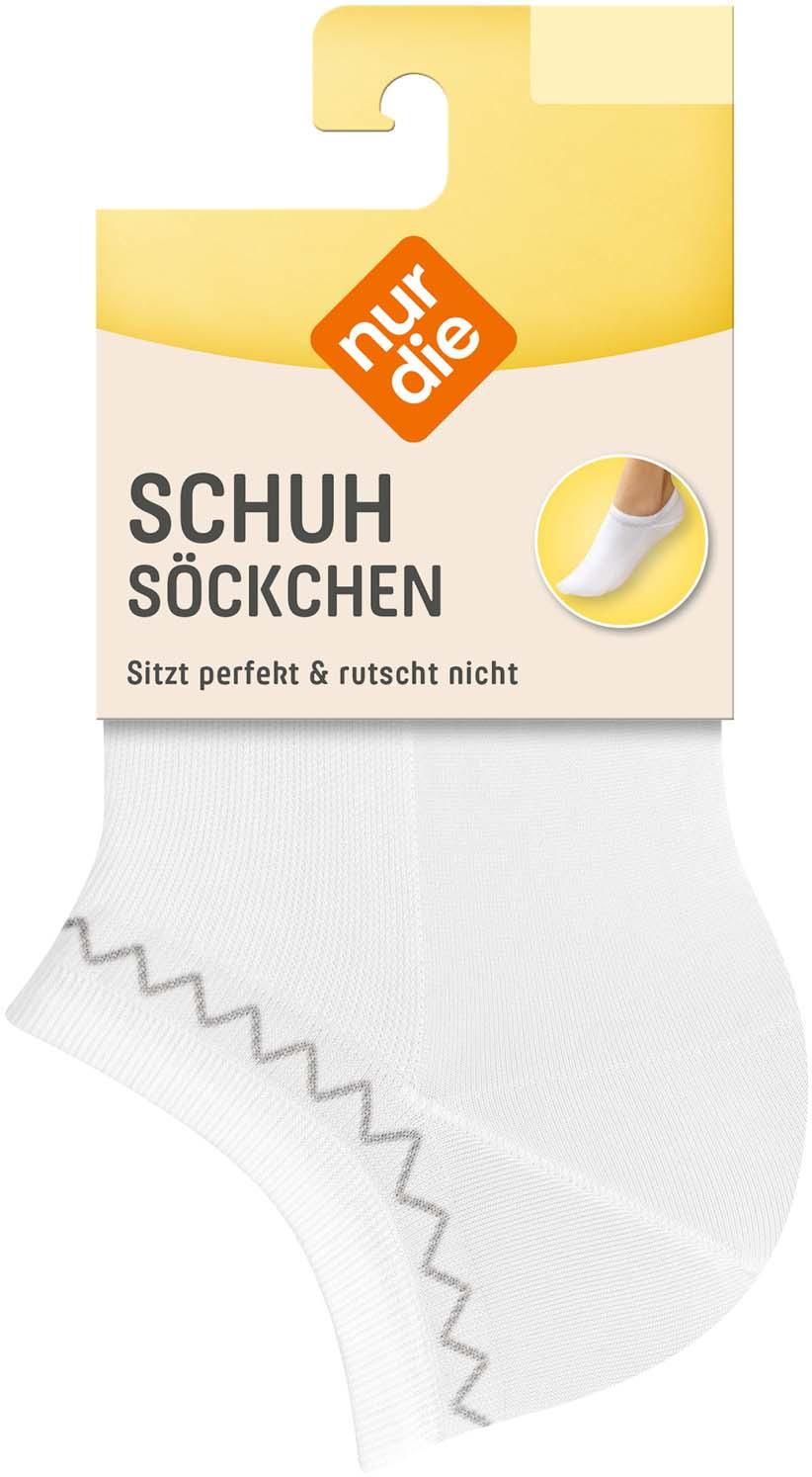 NUR DIE Damen Söckchen fein in blickdichter Optik