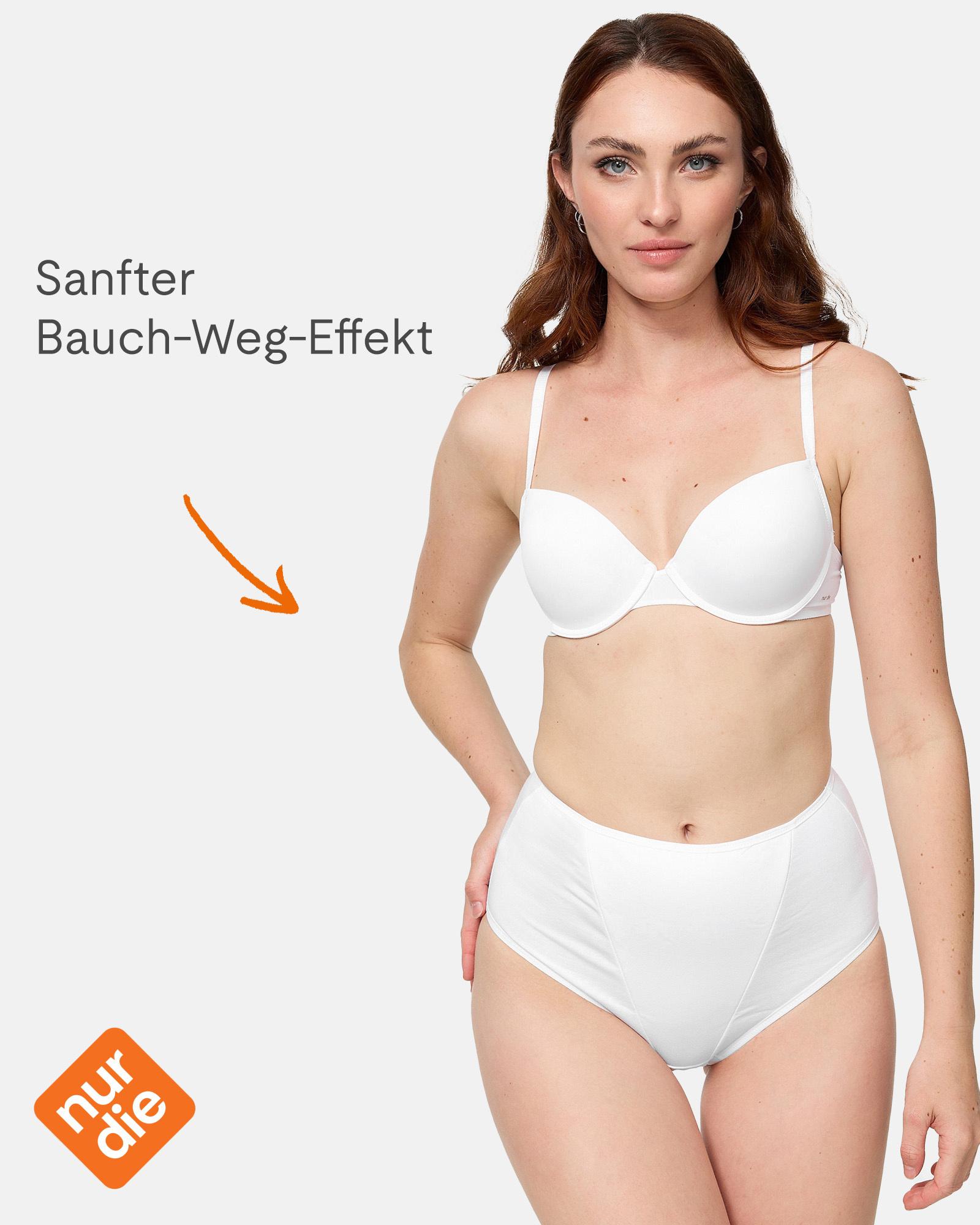 Produktbild NUR DIE Damen Formslip Cotton aus Baumwolle mit Shaping-Effekt 2 von 4