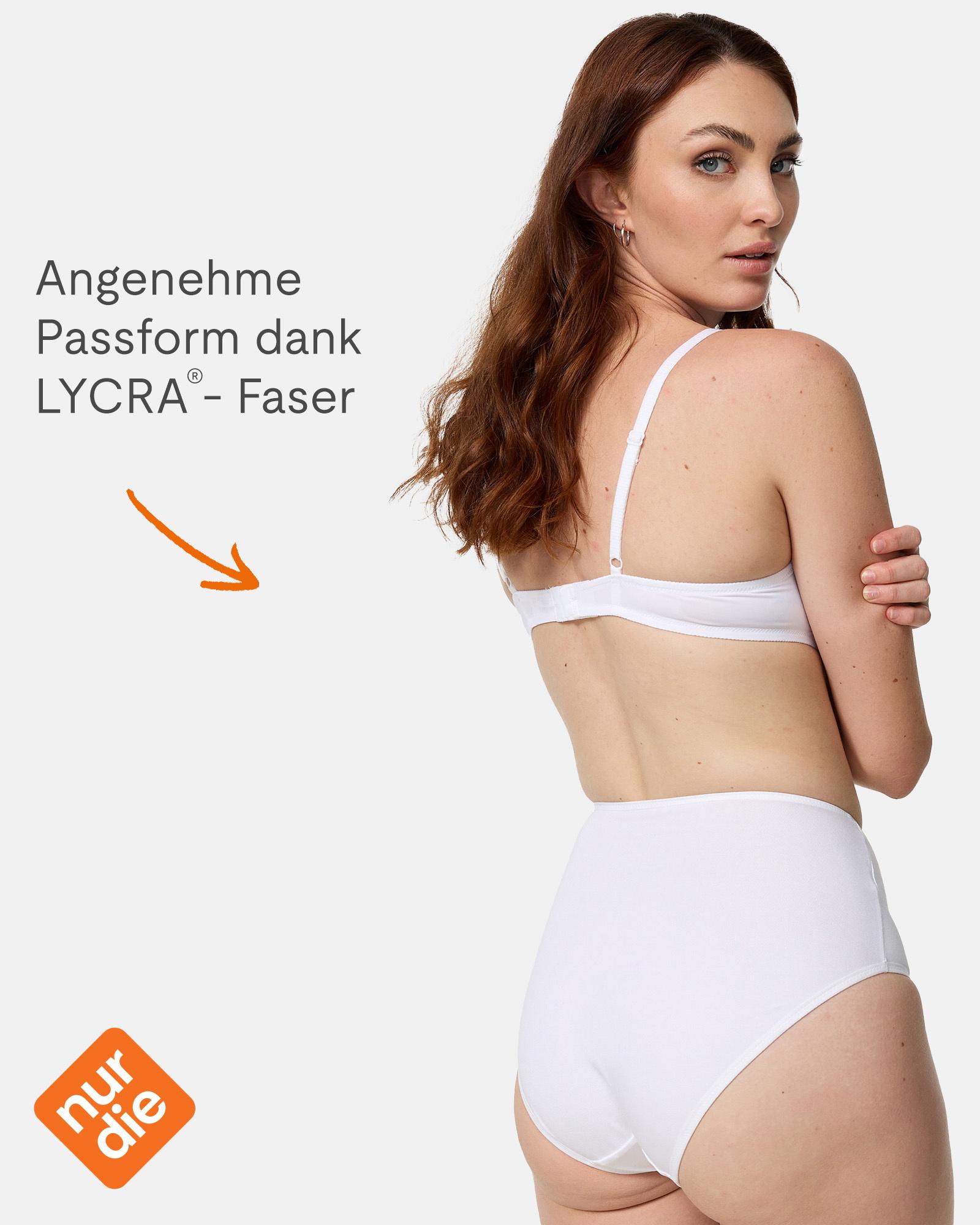 Produktbild NUR DIE Damen Formslip Cotton aus Baumwolle mit Shaping-Effekt 4 von 4