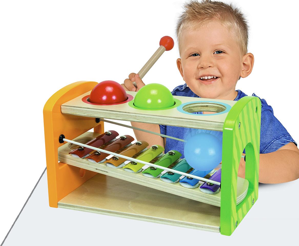 Produktbild Eichhorn Color - Xylophon Klopfbank 2 von 9