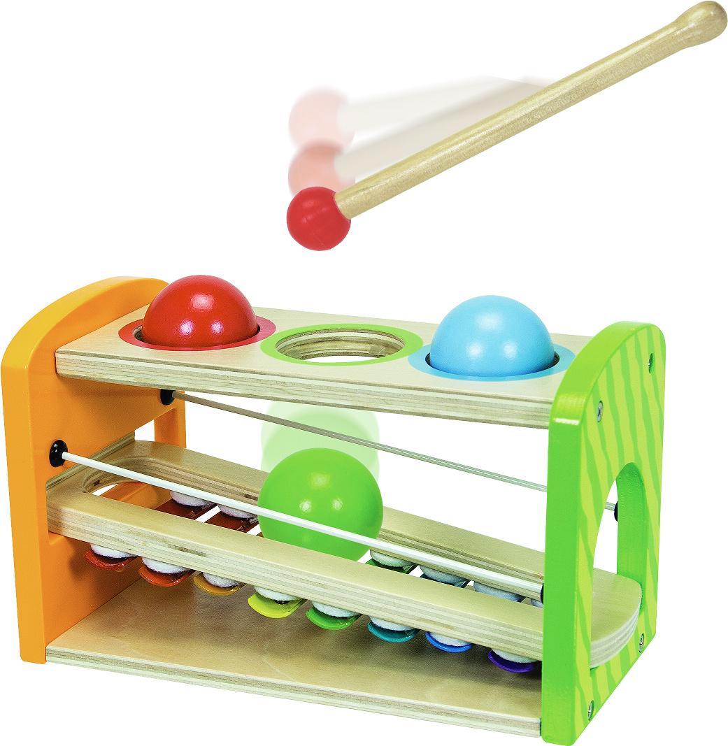 Produktbild Eichhorn Color - Xylophon Klopfbank 3 von 9