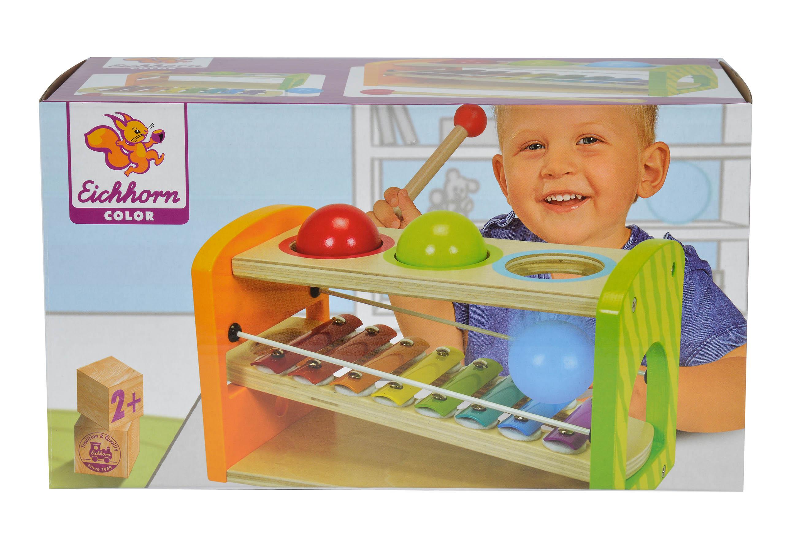 Produktbild Eichhorn Color - Xylophon Klopfbank 9 von 9