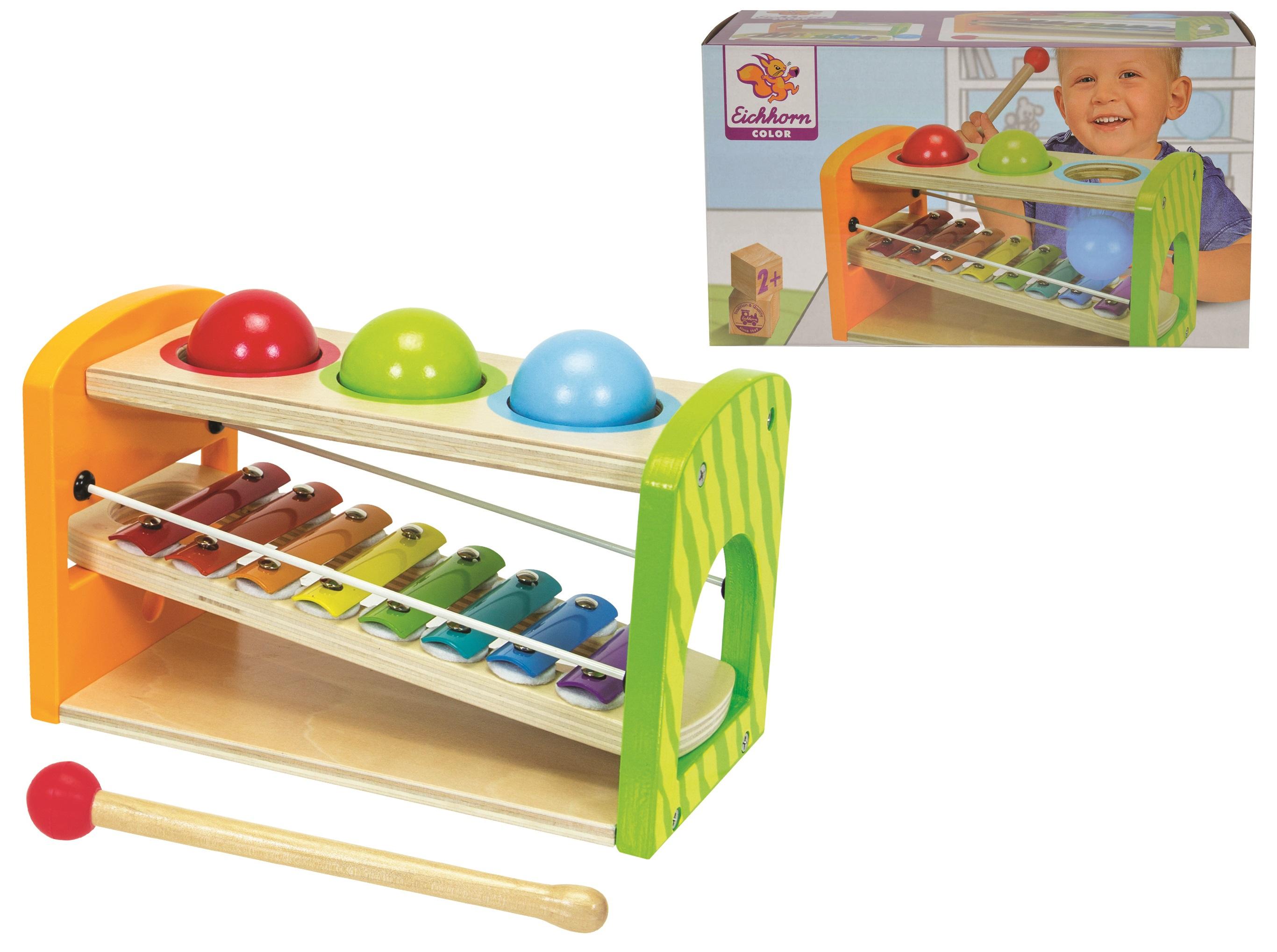 Eichhorn Color - Xylophon Klopfbank