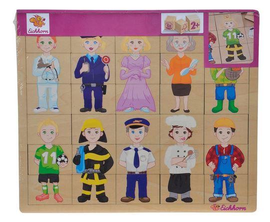 Produktbild Eichhorn - Einlegepuzzle, Mix und Match, Puzzle mit 30 Steckteilen 2 von 3