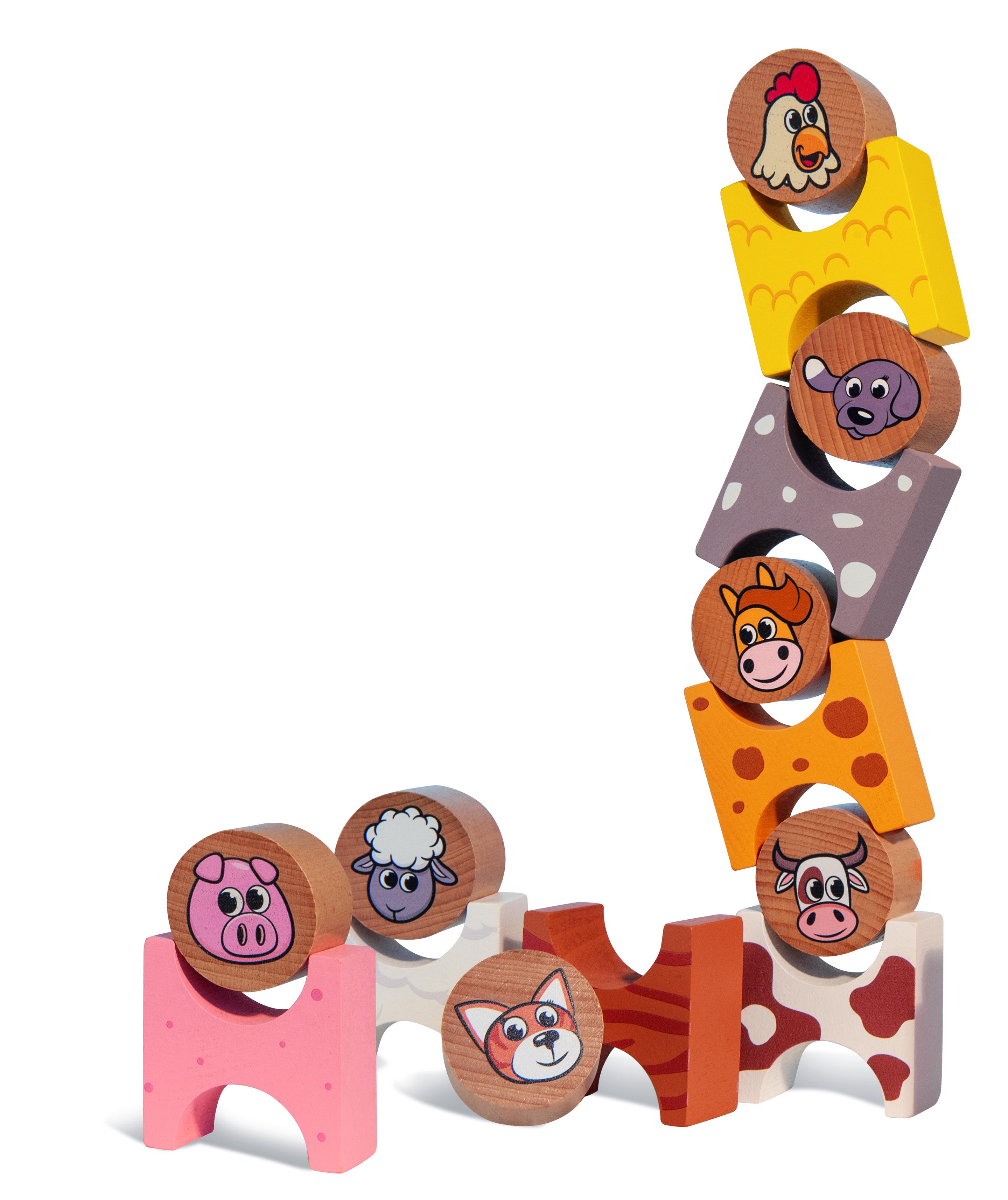 Produktbild Eichhorn - Stapeltiere Bauernhof 5 von 8