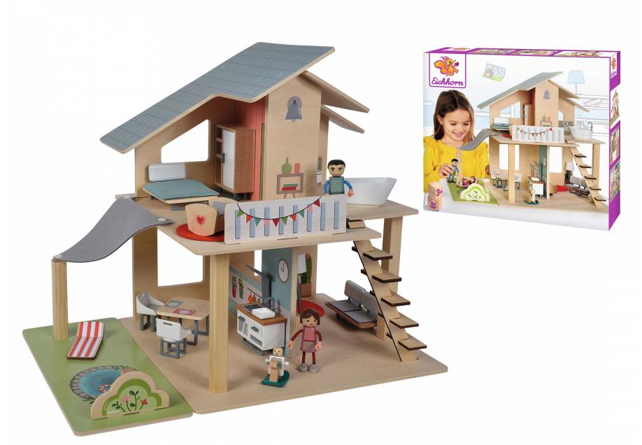 Produktbild Eichhorn - Puppenhaus mit Möbeln 15 von 17