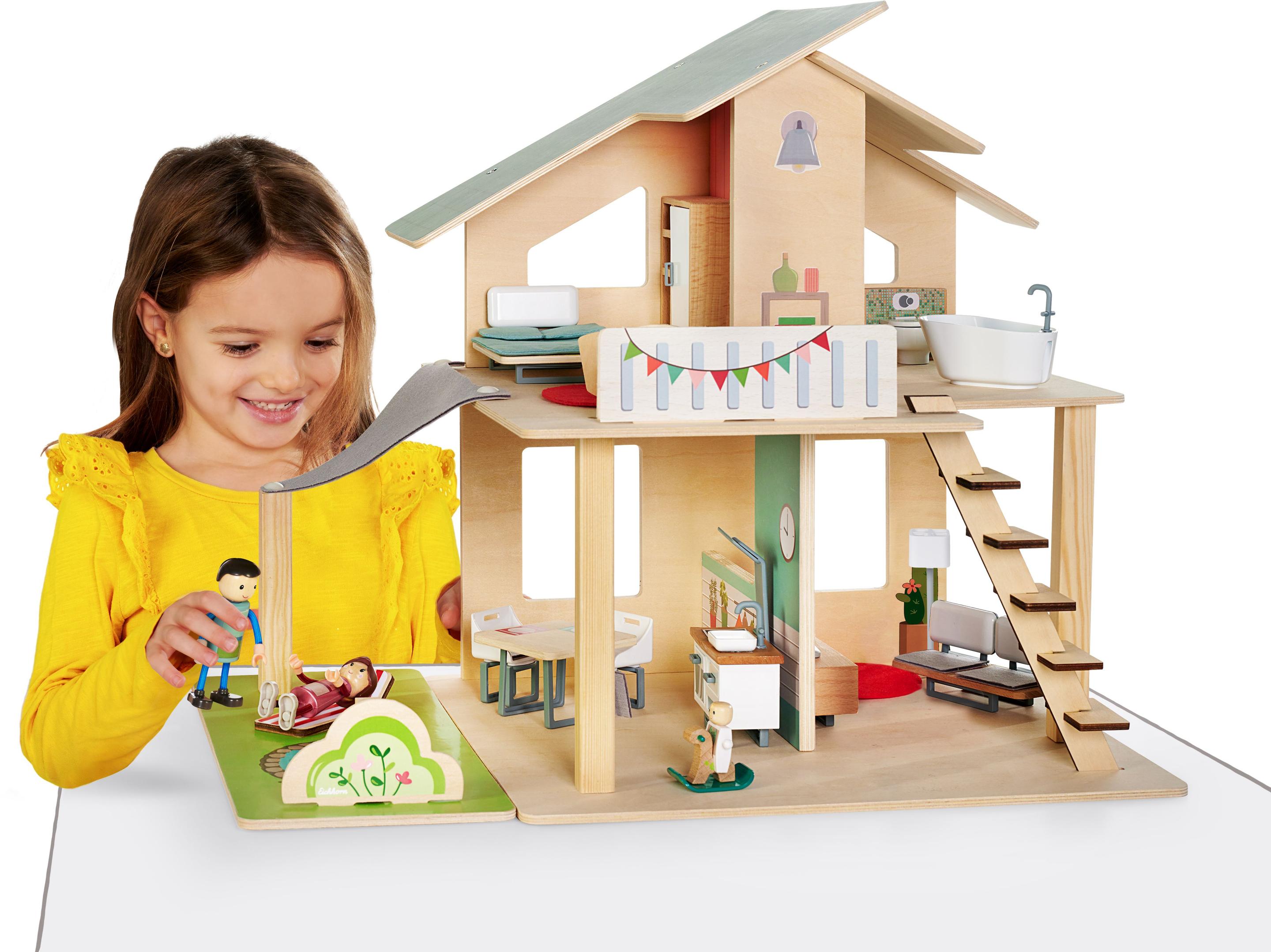 Produktbild Eichhorn - Puppenhaus mit Möbeln 3 von 17