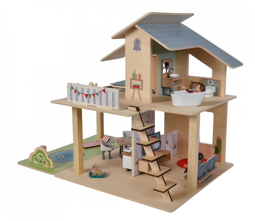 Produktbild Eichhorn - Puppenhaus mit Möbeln 5 von 17