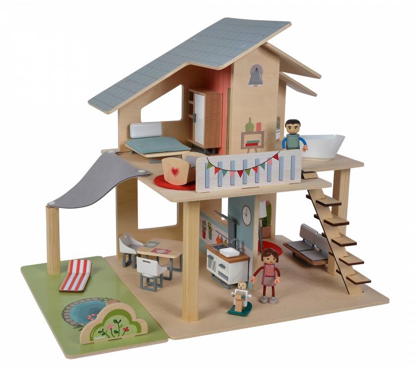 Produktbild Eichhorn - Puppenhaus mit Möbeln 6 von 17