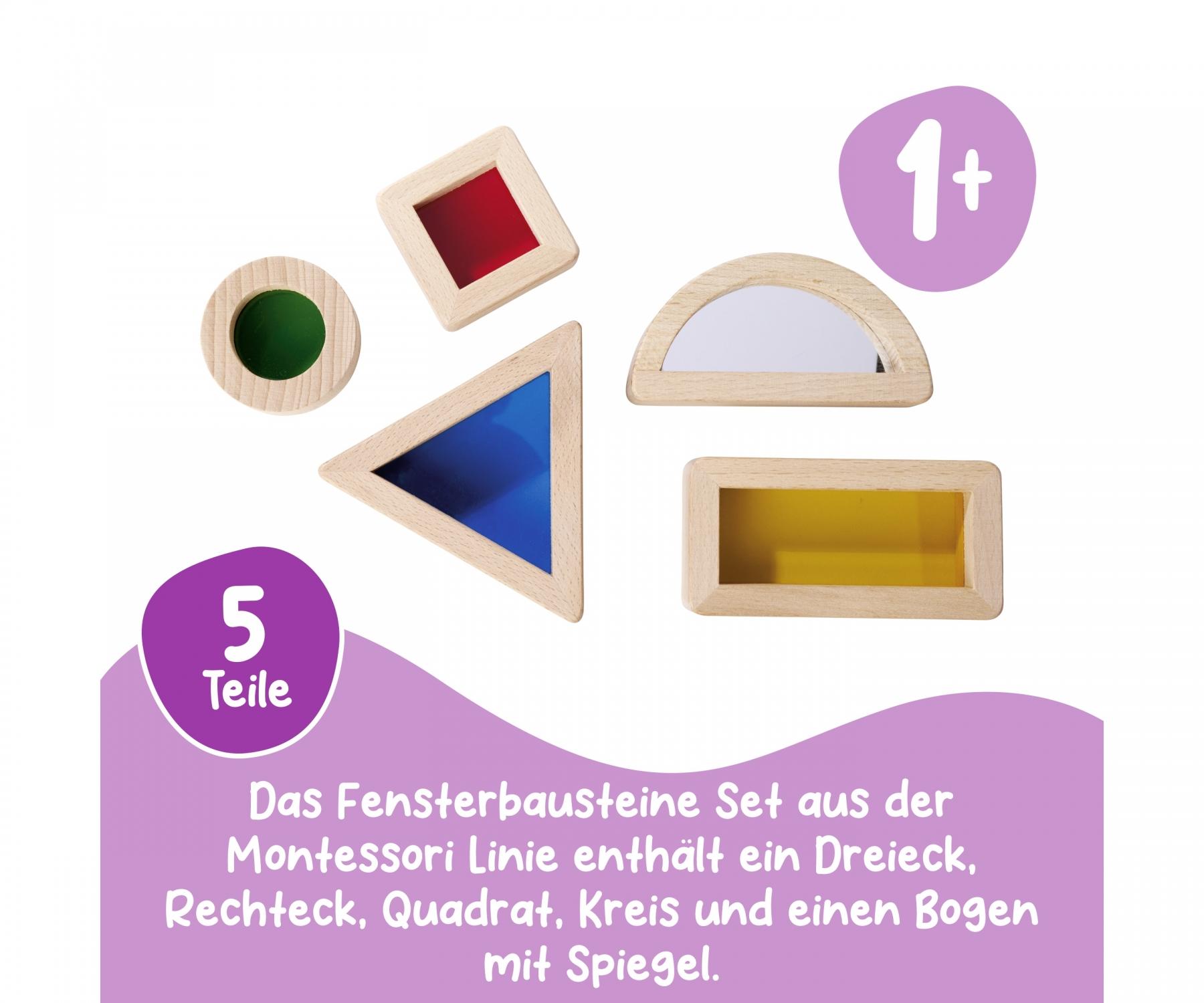 Produktbild Eichhorn - Montessori Fensterbausteine 6 von 6