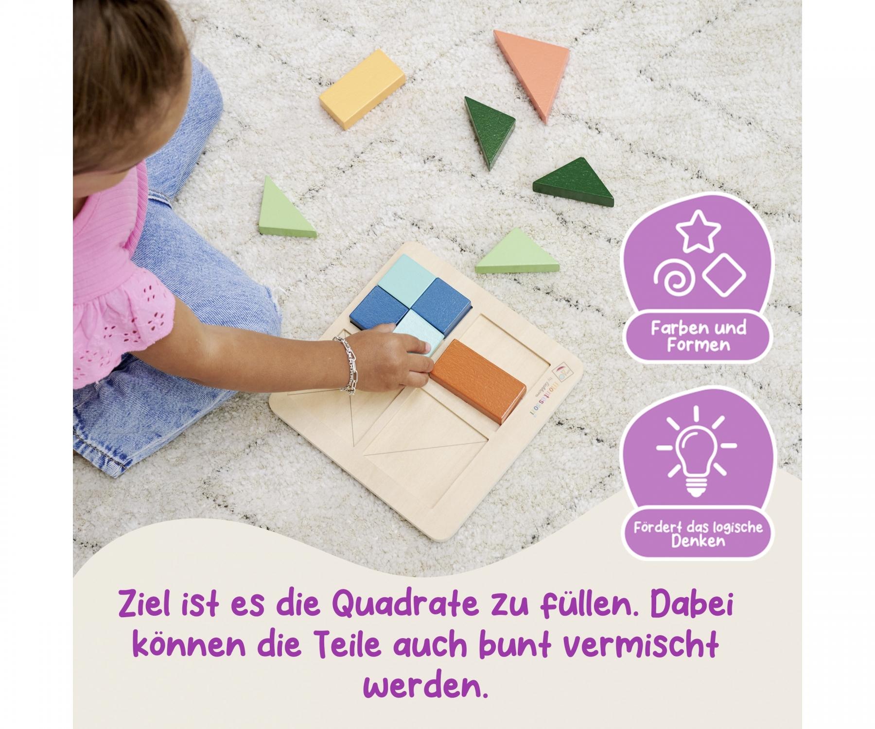Produktbild Eichhorn Montessori Formenpuzzle 5 von 6