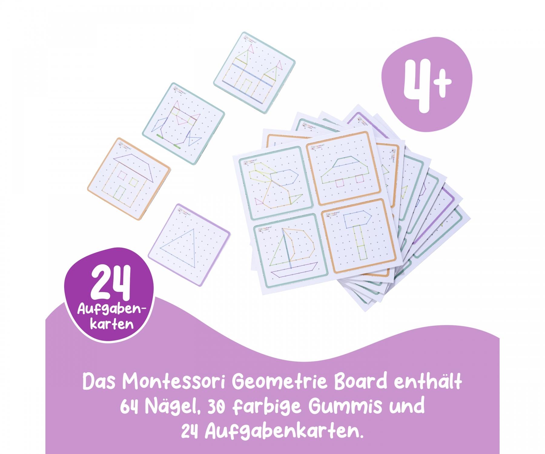 Produktbild Eichhorn Montessori Geometriebrett 6 von 6