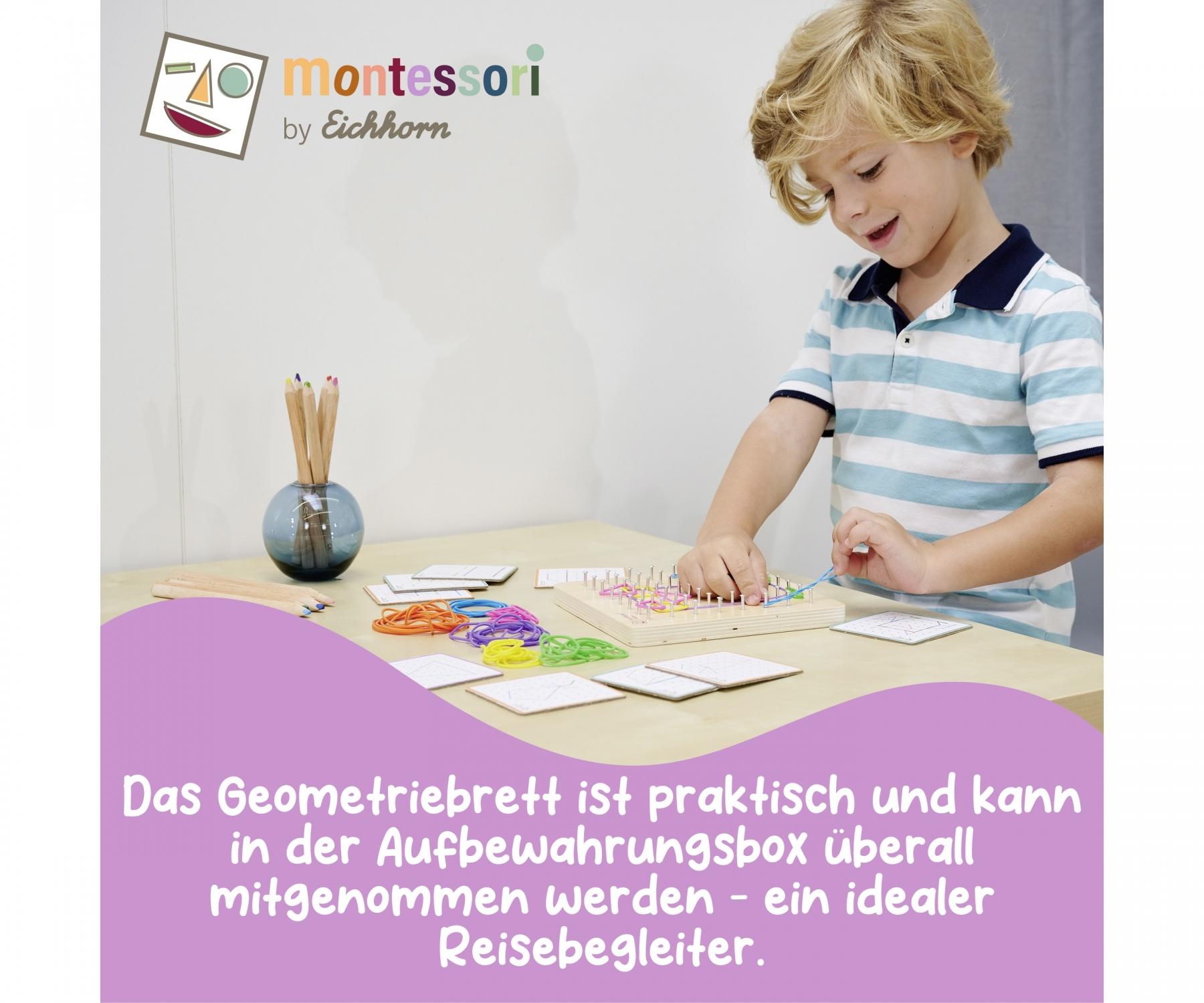 Produktbild Eichhorn Montessori Geometriebrett 4 von 6
