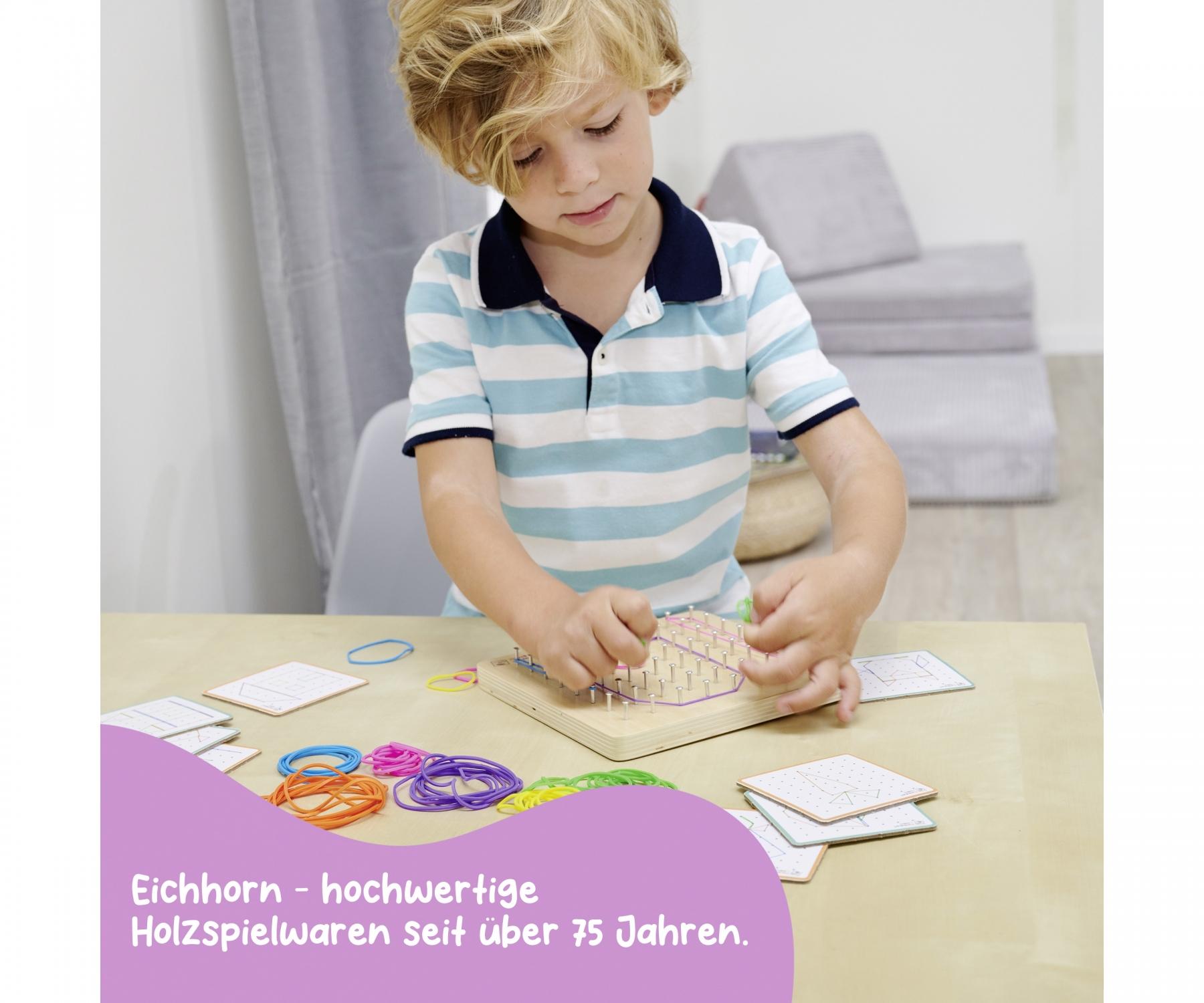 Produktbild Eichhorn Montessori Geometriebrett 3 von 6