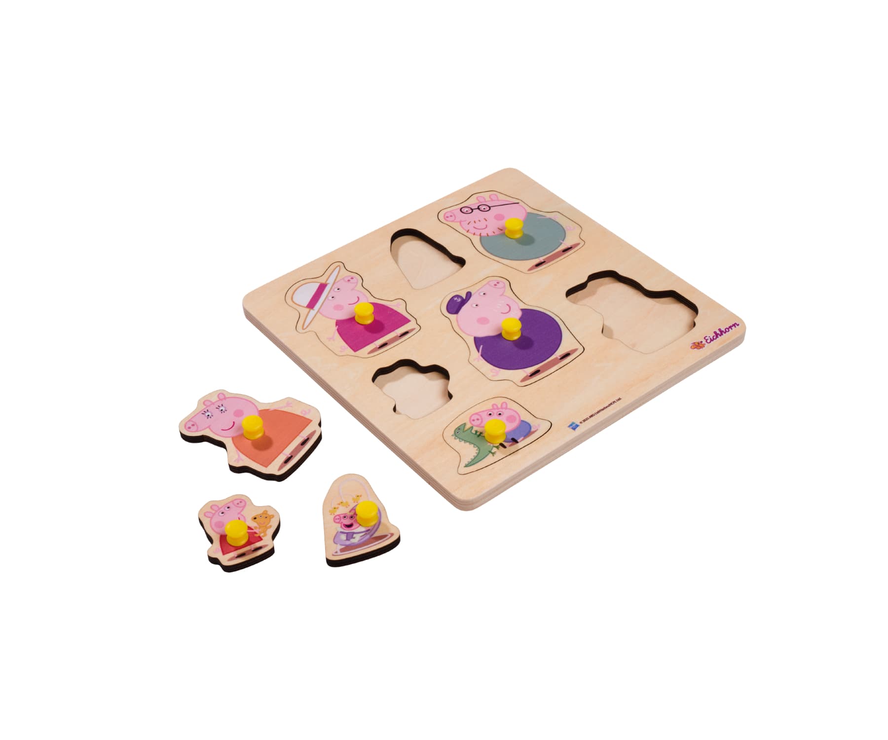 Eichhorn - Peppa Pig Einlegepuzzle