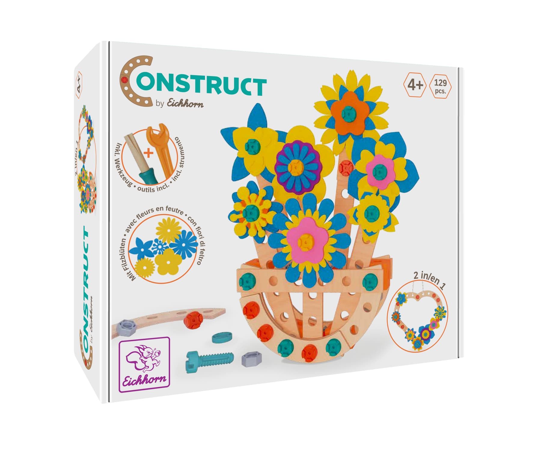 Eichhorn Construct Blumentopf