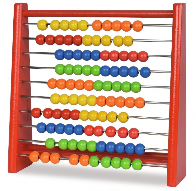 Eichhorn - Zählrahmen bunt