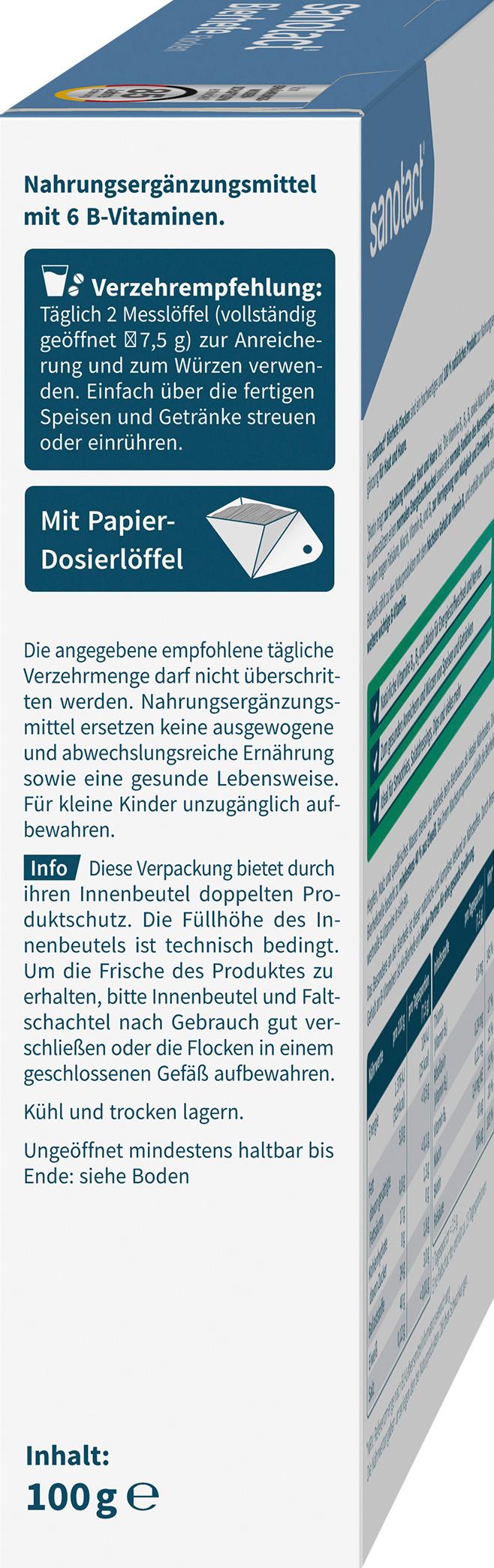 Produktbild sanotact Bierhefe Flocken 6 von 9