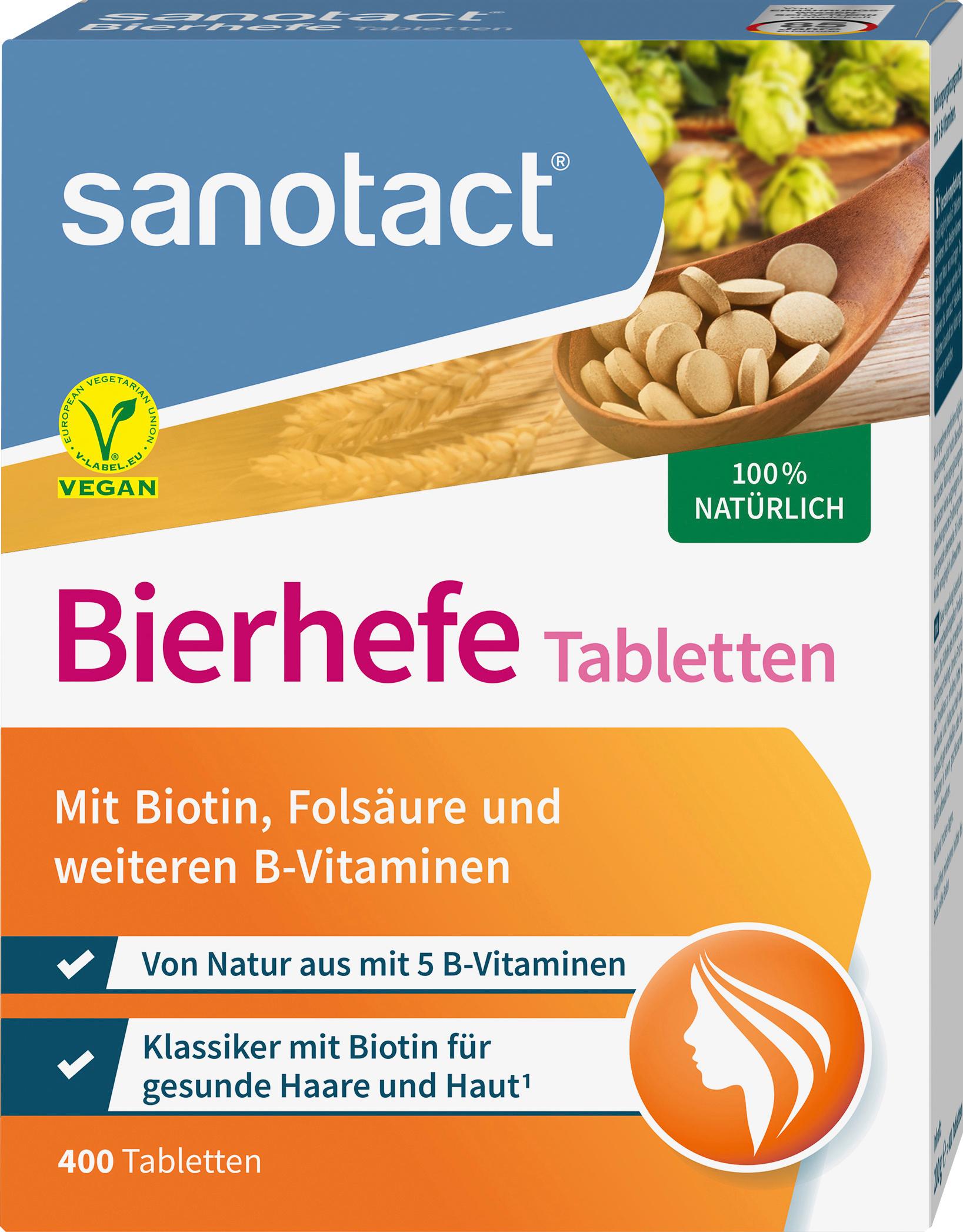sanotact Bierhefe Tabletten