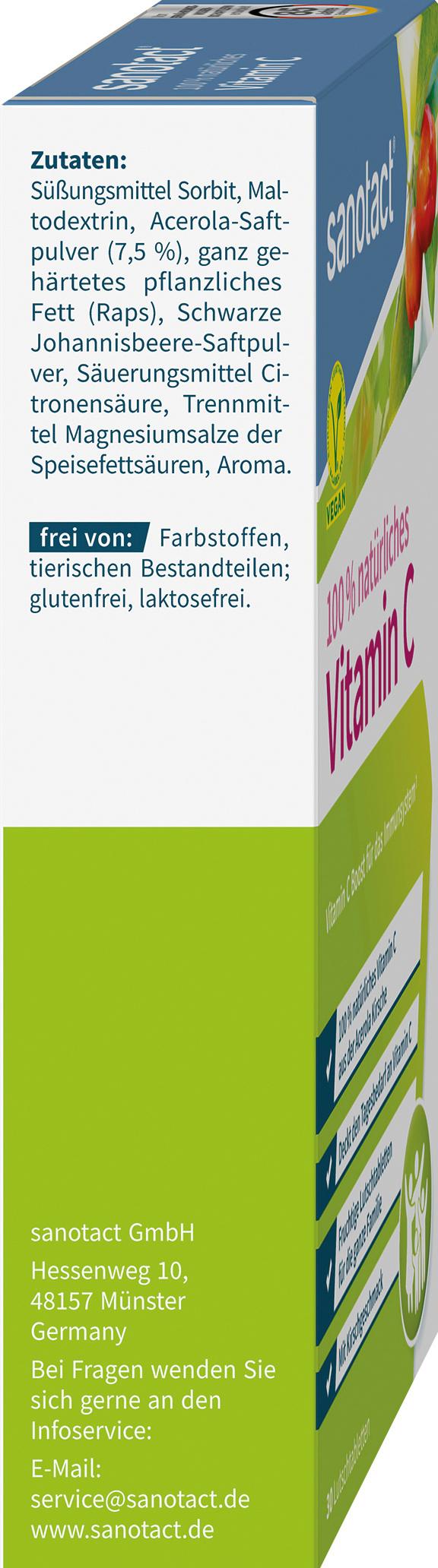 Produktbild Sanotact 100% natürliches Vitamin C 6 von 8