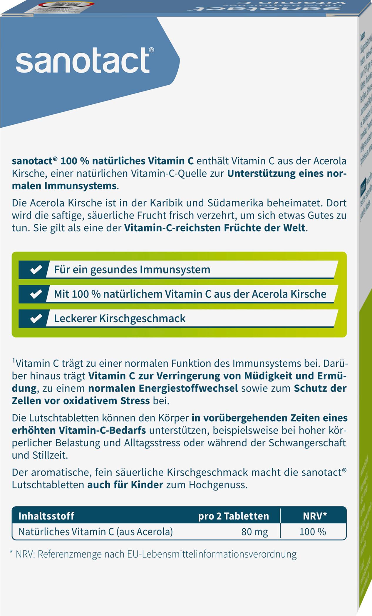 Produktbild Sanotact 100% natürliches Vitamin C 5 von 8